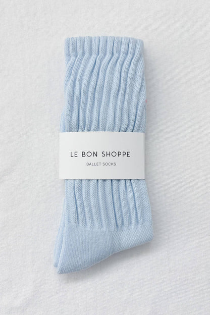 Ballet Socks: Baby Blue