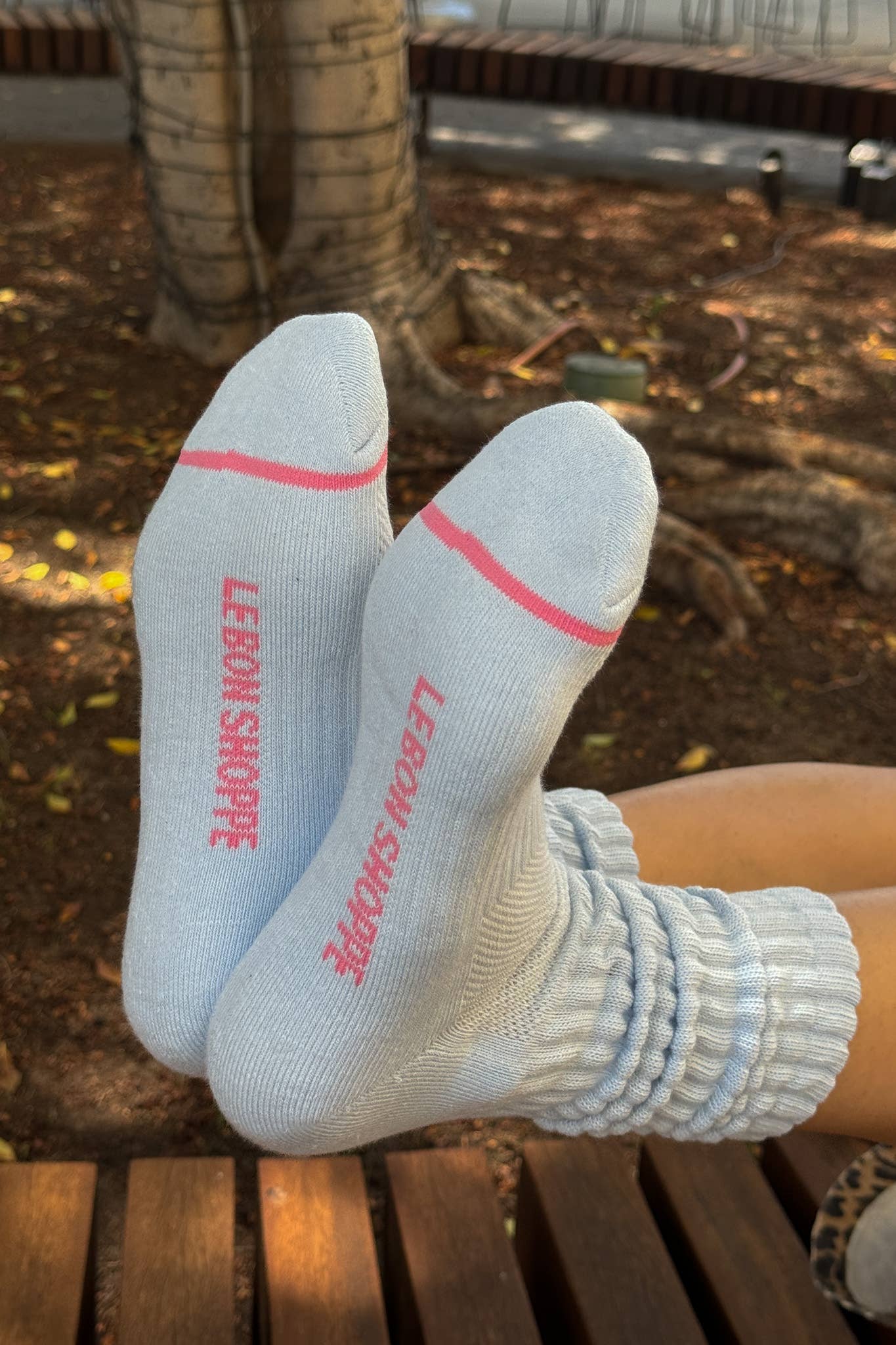 Ballet Socks: Baby Blue