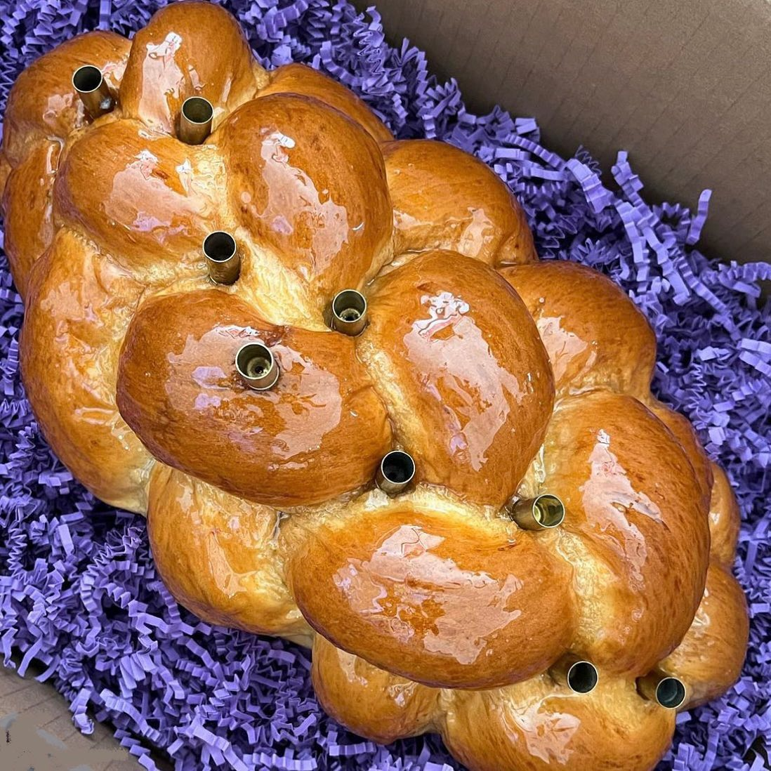 Challah Menorah - The Crowd Went Wild